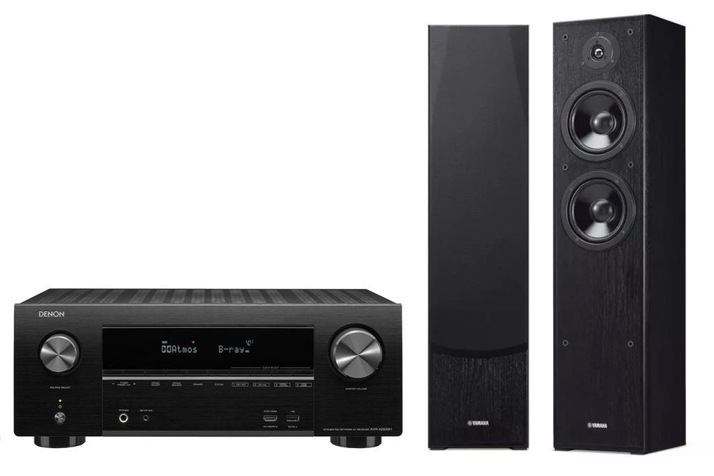 DENON AVR-X2600H + YAMAHA NS-F51 FRONTOWE BLACK