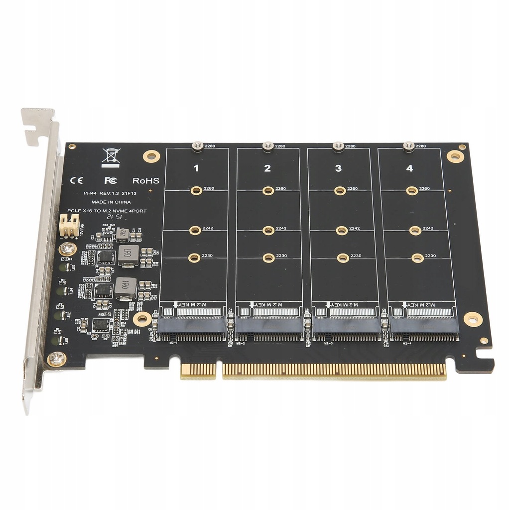Adapter M.2 PCIE NVMe M.2 na protokół PCIe 4.0
