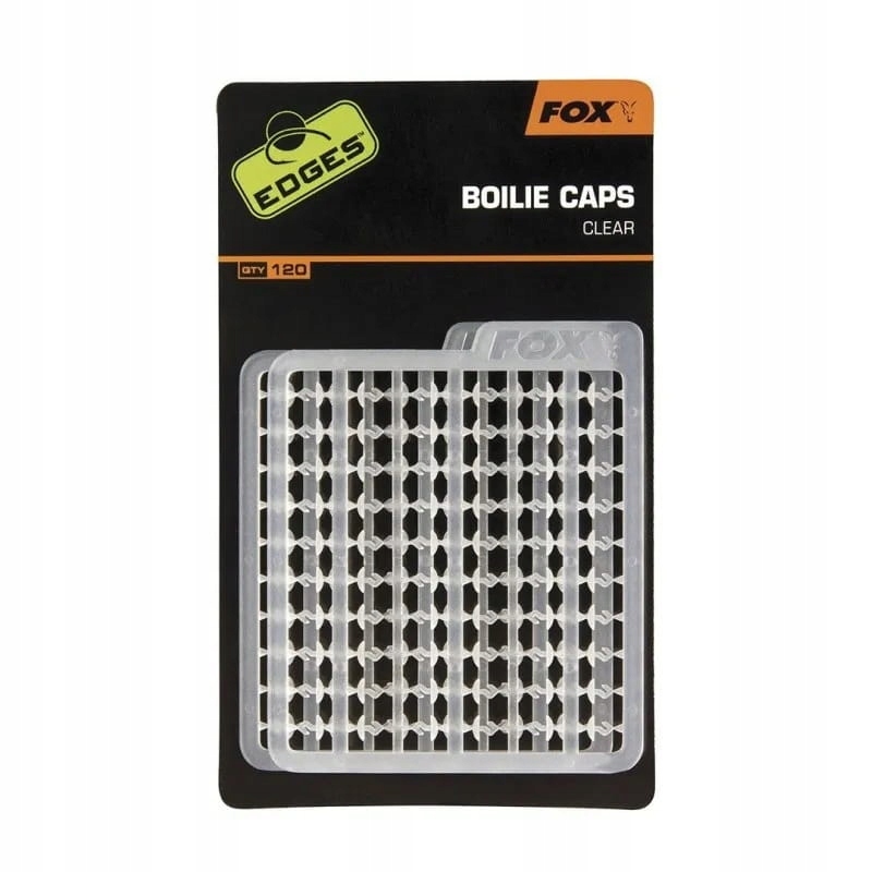 STOPERY FOX BOILIE CAPS CLEAR 120SZT