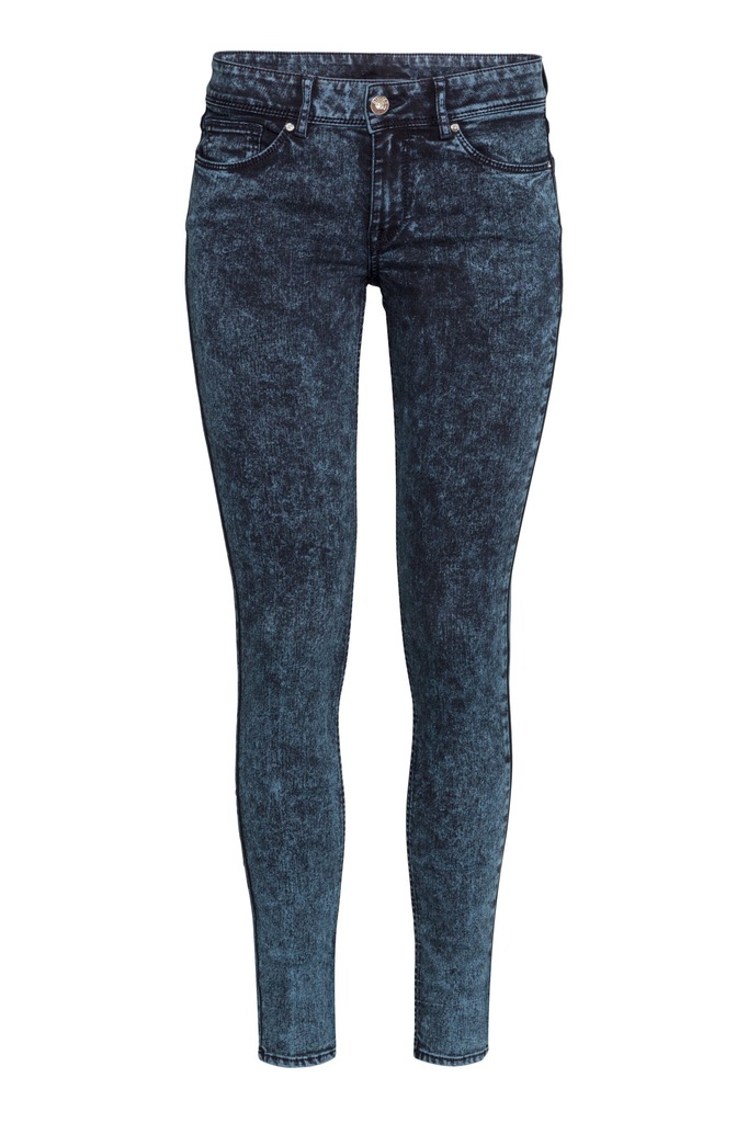 H&M jeansy superstretch MARMUREK... r.38 NOWE!