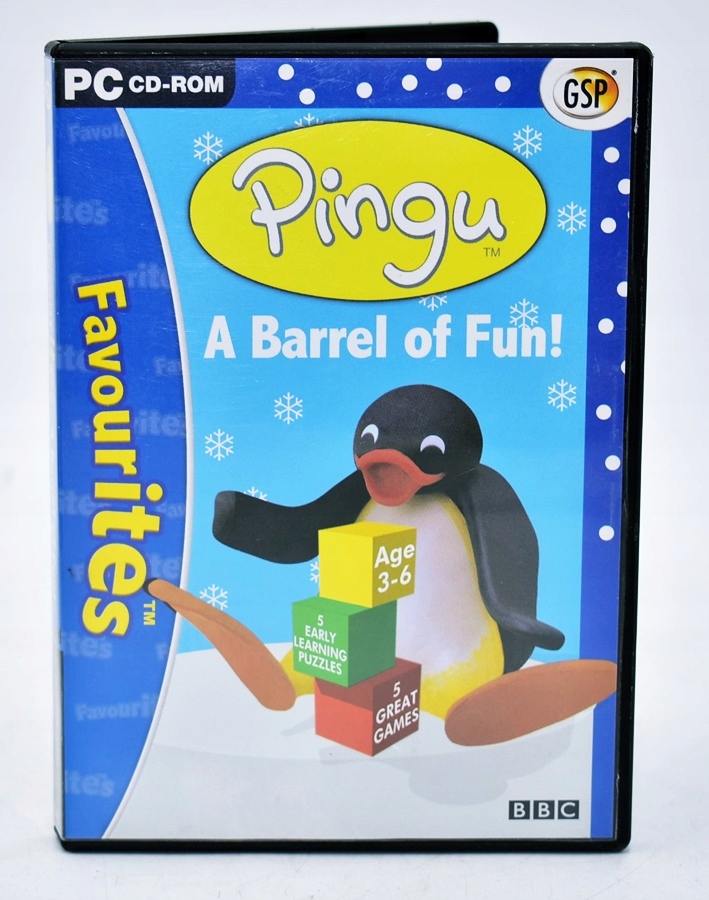 5812-60 .BBC FAVOURITES PINGU... d#k GRA PINGWINEK