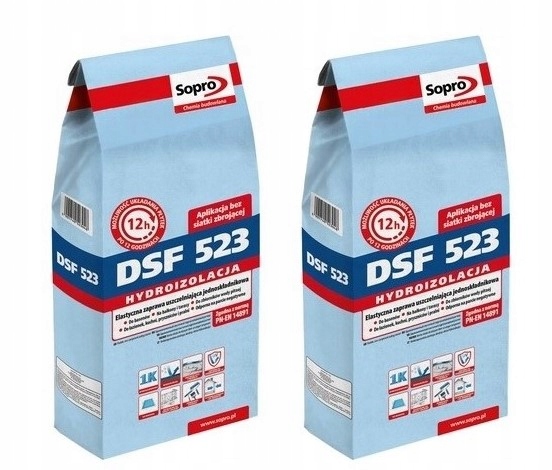 DSF523 hydroizolacja Sopro 2x4kg = 8kg zestaw