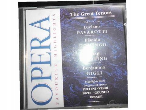 Opera Favourite Highlights - Luciano Pavarotti CD