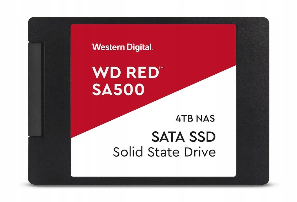 Dysk SSD WD Red WDS400T1R0A (4 TB ; 2.5"; SAT
