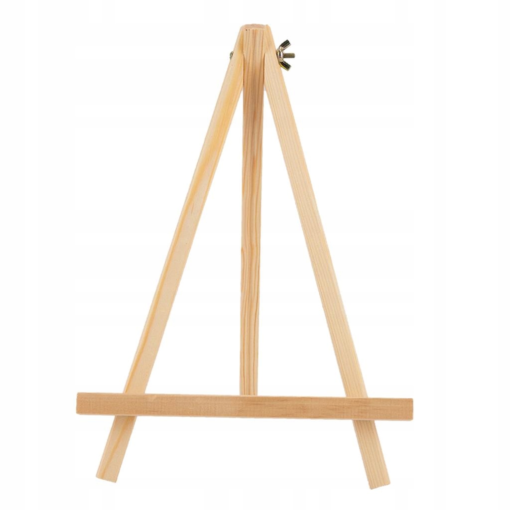 Wooden Easel Stand, 6 Size Choose Tripod Art Display Stand for 14x20cm
