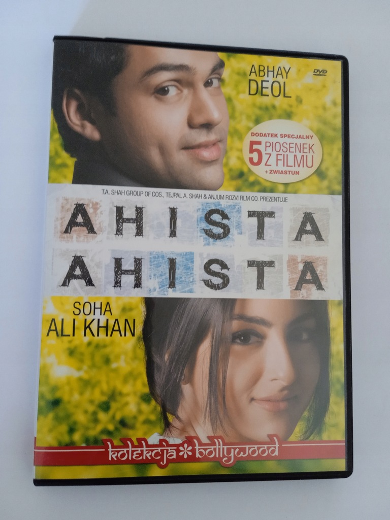 Film Ahista, ahista - powoli, powoli płyta DVD