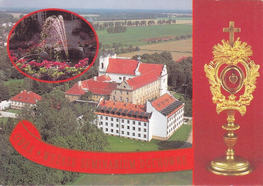 OBRA - KLASZTOR OBLATÓW - Z LOTU PTAKA- SEMINARIUM