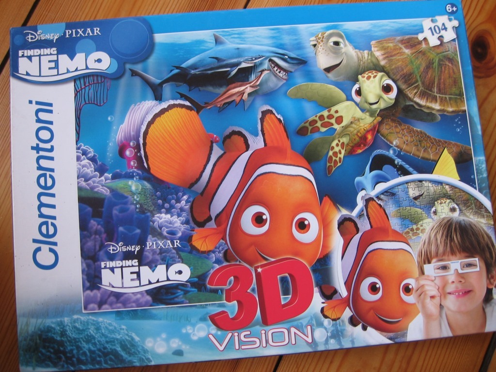 PUZZLE CLEMENTONI 104EL. 3D NEMO 20070 6+