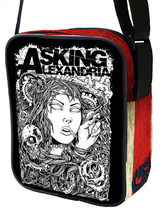 Torba Listonoszka ASKING ALEXANDRIA #FULLPRINT!