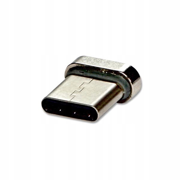 USB srebrna, do użytku z kablem magnetycznym