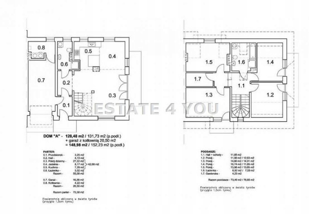 Dom na sprzedaż Tyniec, Dębniki, 149,00 m²