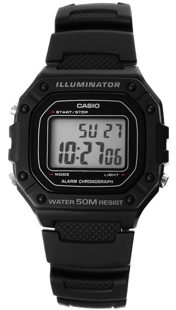 Zegarek Męski CASIO W-218H-1AVDF Illuminator