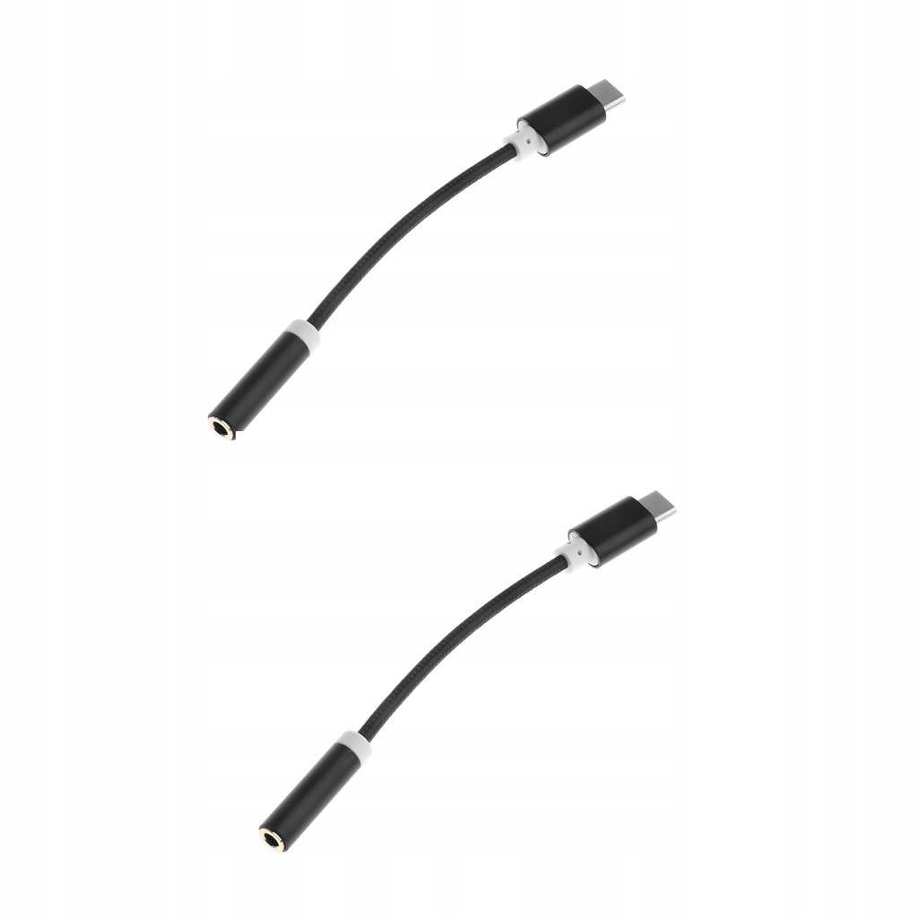 2 . Typ-c męski na 3,5 mm żeński kabel audio