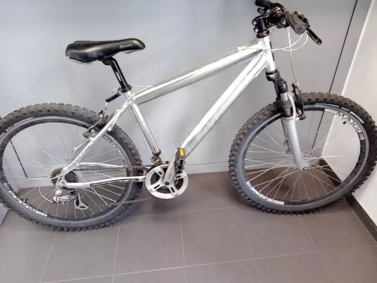 ROWER SREBRNY KANDS KOŁA 26 CALI 12275021136 oficjalne archiwum Allegro