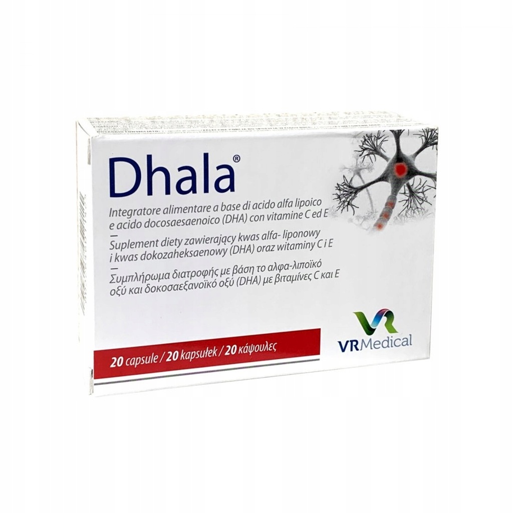 Suplement Dhala Zespół suchego oka DHA 20 kaps.