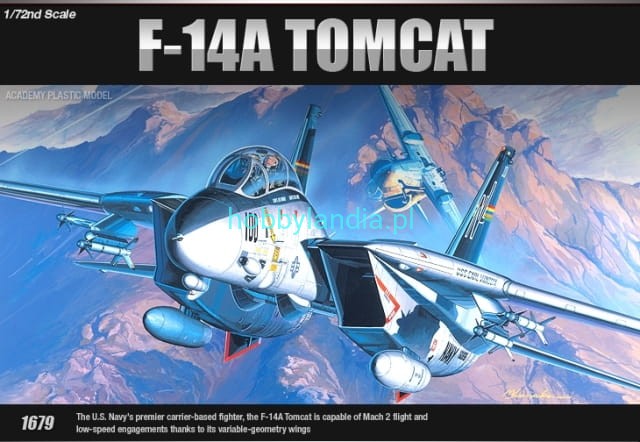 F-14A Tomcat 1:72, Academy 12471