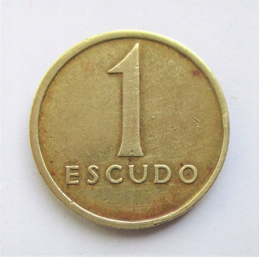 1 Escudo 1983 r. Portugalia