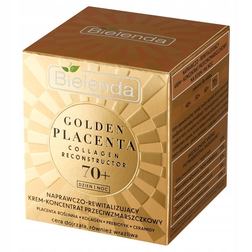 Bielenda Golden Placenta 70+ Naprawczo - Rewitaliz