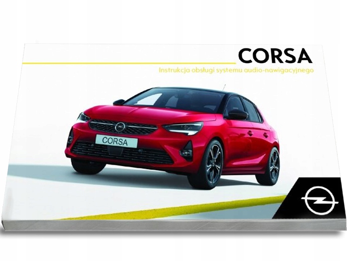 Opel Corsa F od 2019 Nawigacja Instrukcja Obsługi