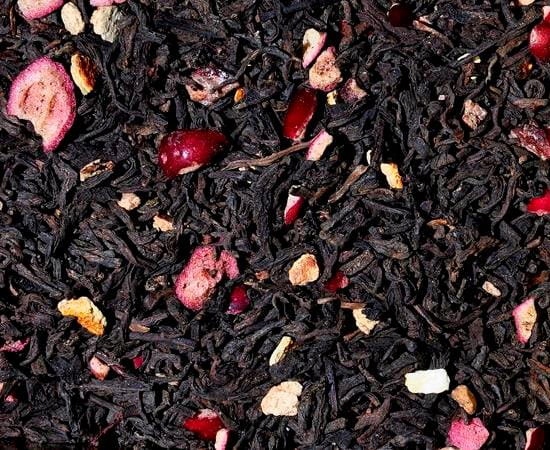 Pu Erh Żurawina Pomarańcza