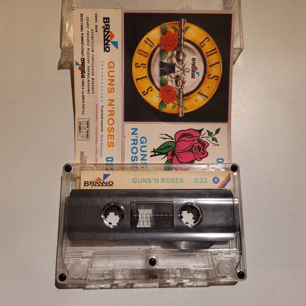 Guns N'Roses MC KASETA - 13315377383 - oficjalne archiwum Allegro