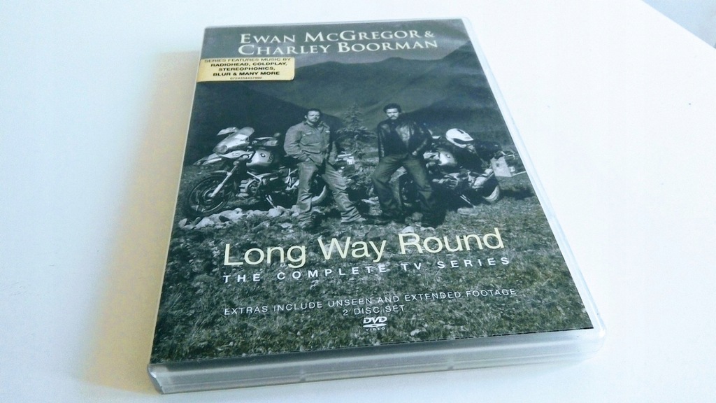 Long Way Round 2004 2DVD Wyprawa na koniec świata