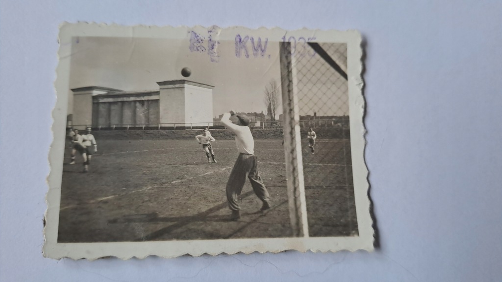 1935 ROK STARE PRZEDWOJENNE ZDJĘCIE - DRUŻYNA PIŁKARSKA - PIŁKA NOŻNA FOTO