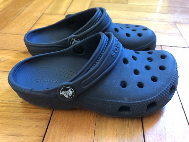 CROCS klapki GRANATOWE rozm. 29