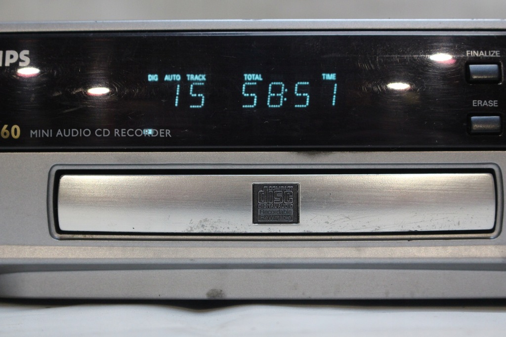 フィリップスCDR560 CDレコーダー NAGRYWARKA CD AUDIO PHILIPS CDR 560 OKAZJA - 12982662455