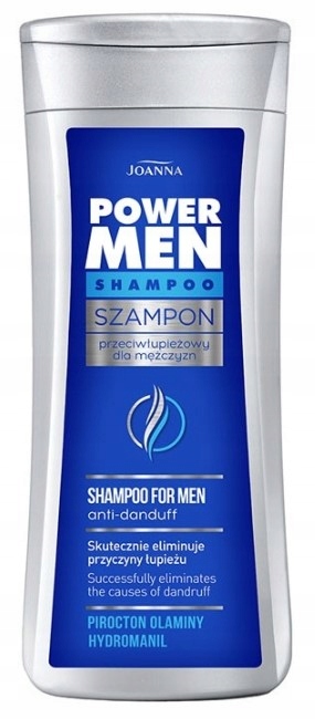 JOANNA Power Hair MEN Szampon do włosów Przeciwłupieżowy dla mężczyzn 200ml