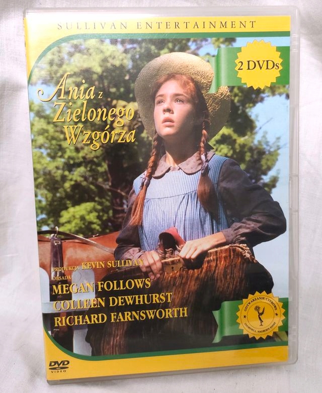 Film Ania z Zielonego Wzgórza płyta DVD