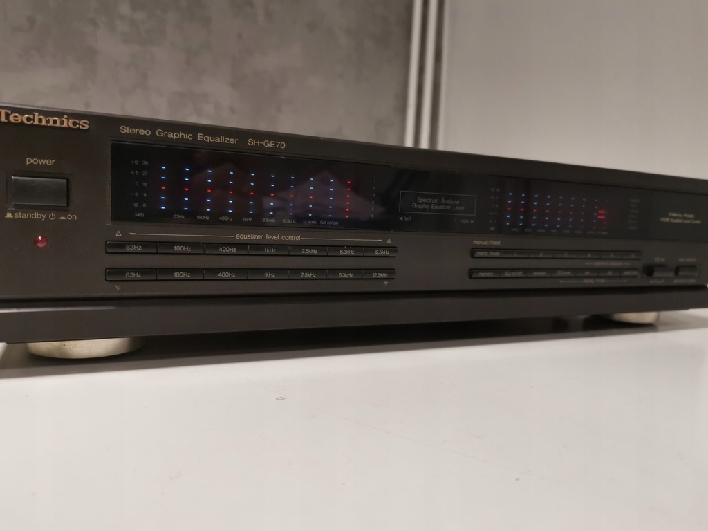 Technics SH-GE70 Korektor graficzny stereo