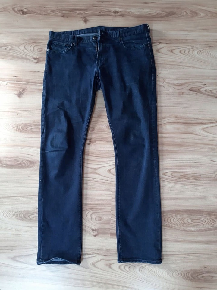 SPODNIE męskie DENIM H&M jeansy dł.107 pas 96