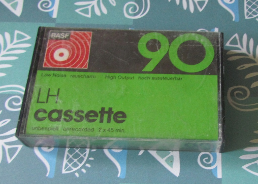 Kaseta magnetofonowa BASF LH cassette 90