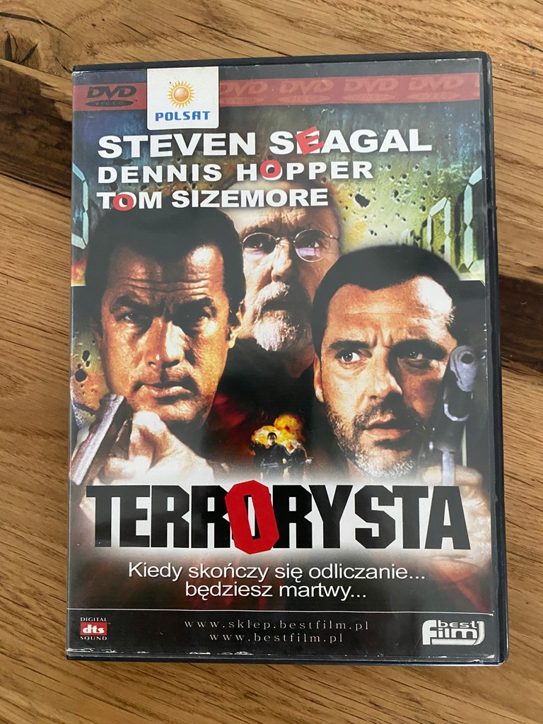 TERRORYSTA - STEVEN SEAGAL - DVD