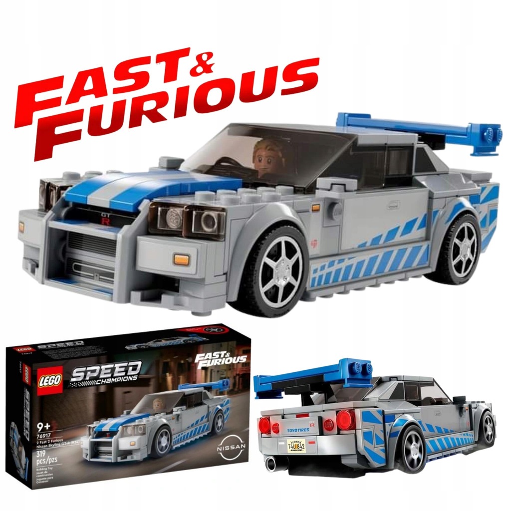 LEGO SPEED CHAMPIONS Nissan Skyline GT-R34 +GRATIS - 13330715974 ...