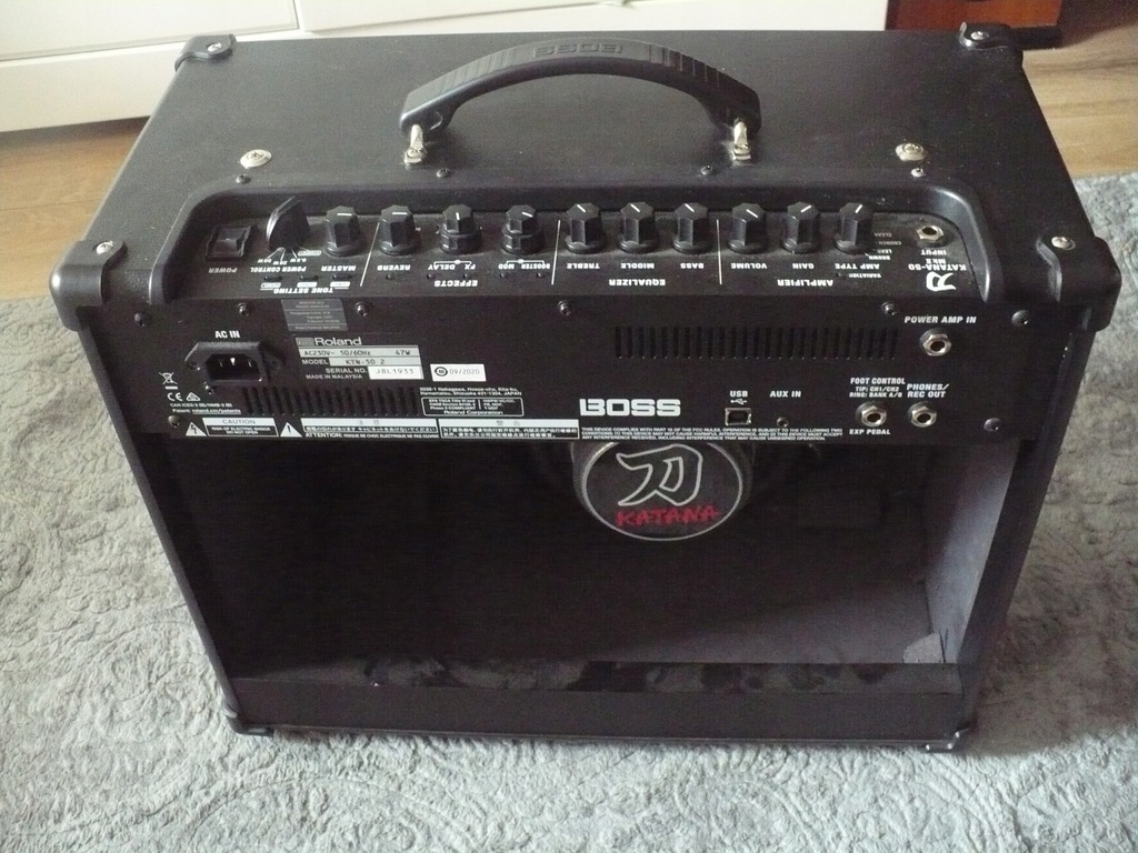 wzmacniacz Boss Katana 50 MK2 + footswitch piec 12342093319