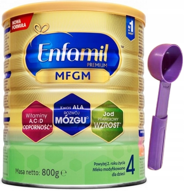 Enfamil Premium MFGM 4 mleko dla dzieci 24m+ 800g