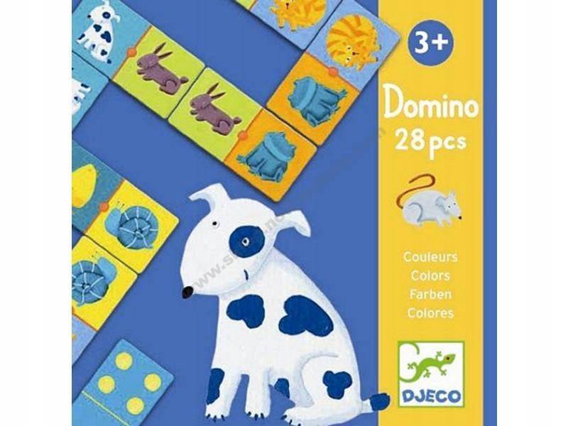 Kolorowe zwierzątka - domino