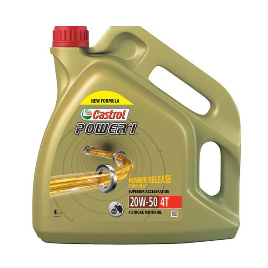 Olej 4T CASTROL Power 1 20W50 4l Mineralny