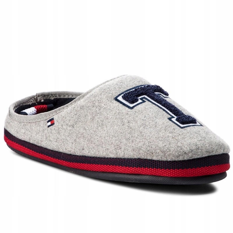 TOMMY HILFIGER PIĘKNE CIEPŁE KLAPKI R.41/42 UTH722