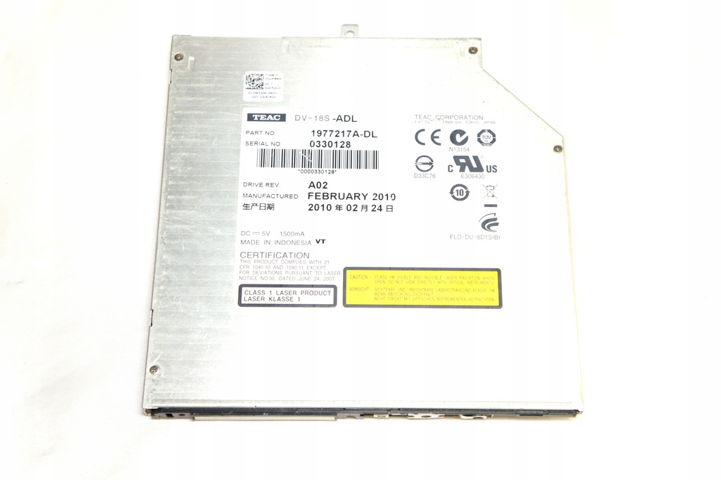 NAPĘD SATA DVD 9,5mm DV-18S-ADL