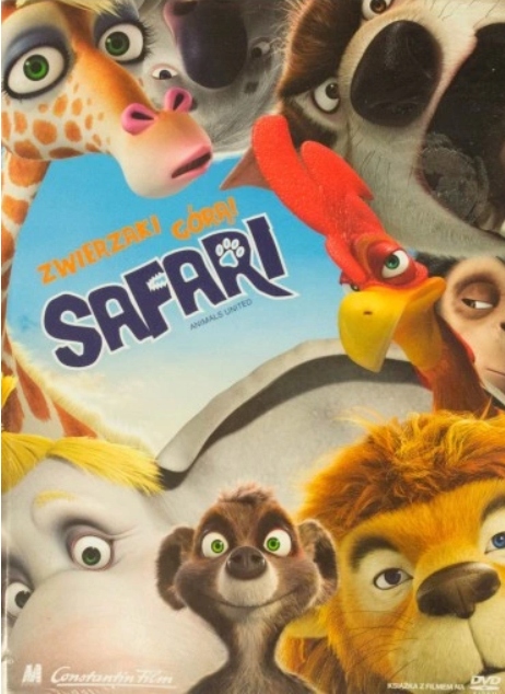 Film DVD BAJKA Safari Zwierzaki Górą NOWA ZAPAKOWANA BAJKA DLA DZIECI