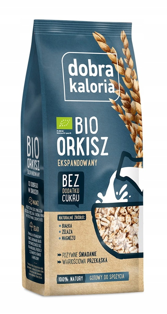 Orkisz ekspandowany BIO 100 g Dobra Kaloria