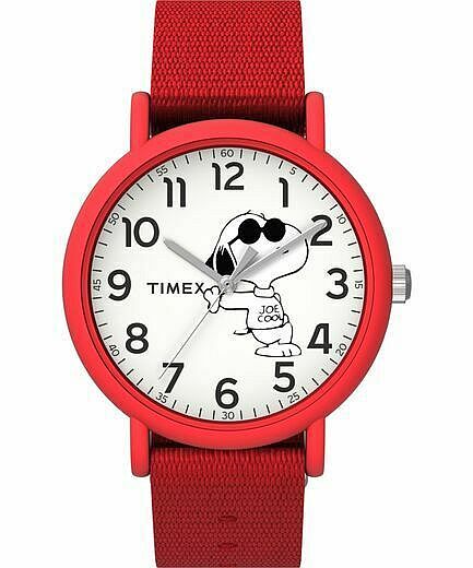 Zegarek Timex Peanuts Snoopy Weekender TW2T66000