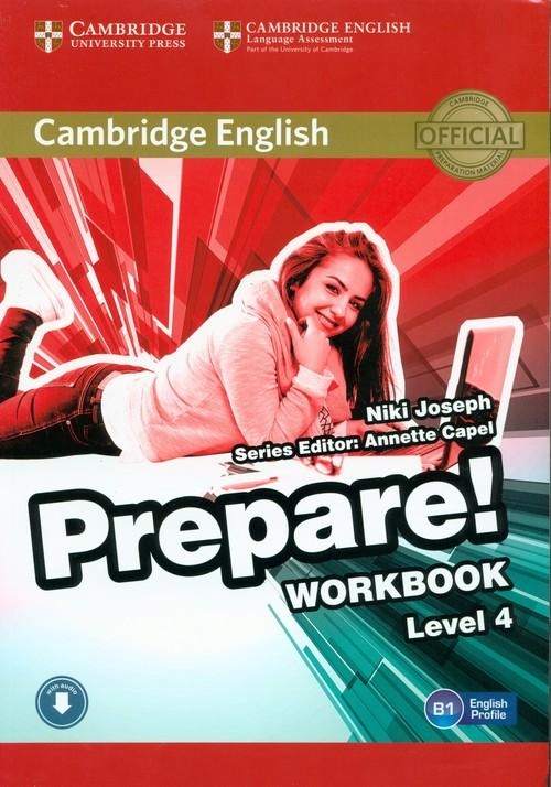 PREPARE! 4 WORKBOOK WITH AUDIO, JOSEPH NIKI