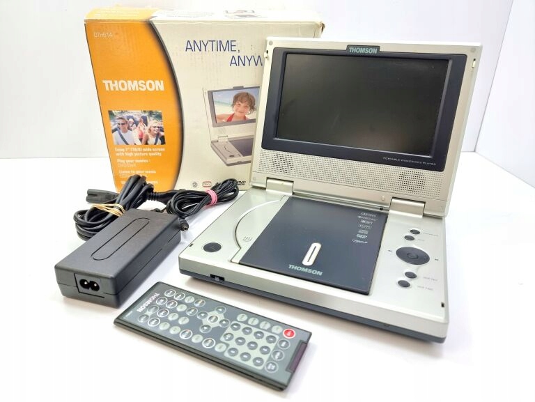 PRZENOŚNE DVD THOMSON DTH614 + PILOT PUDEŁKO 11897070990
