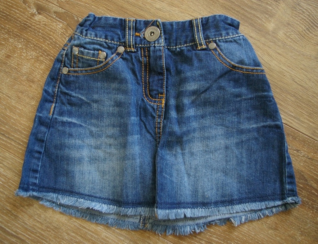 -NEXT-spódnica jeans super_110/116