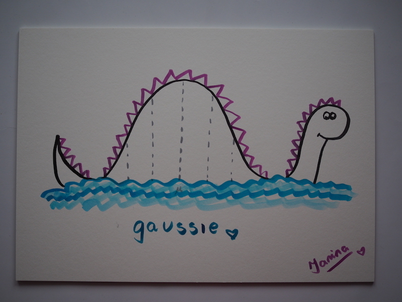 Janina Daily - Gaussie - autograf