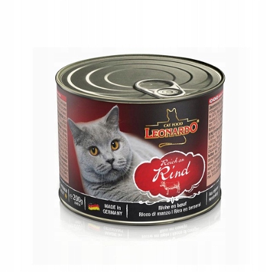 LEONARDO Quality Selection Wołowina puszka 200g